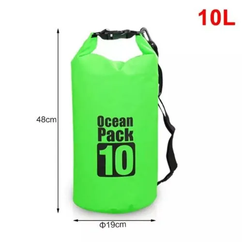 10L Waterproof Dry Bag Floating Shoulder Bag Roll Top