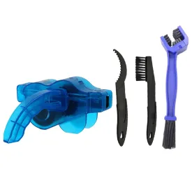 4pcs Bicycle Chain Cleaning Tool Set Bike Cleaning Brush Kit Mountain Bike Maintenance Tool