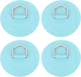 4pcs D Patch D Attachment Patch Round Lightweight Patch Repair Kit D PVC Patch Kayak Repair Kit for Inflatable Boat Surfboard Stand Up Paddleboard