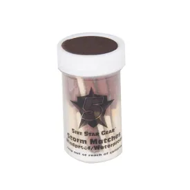 5IVE STAR-MATCHES, WINDPROOF & WATERPROOF STORM