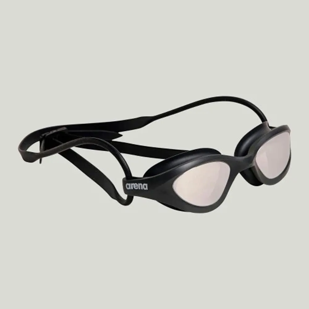 Arena 365 Mirror Training Swimming Goggles - Black