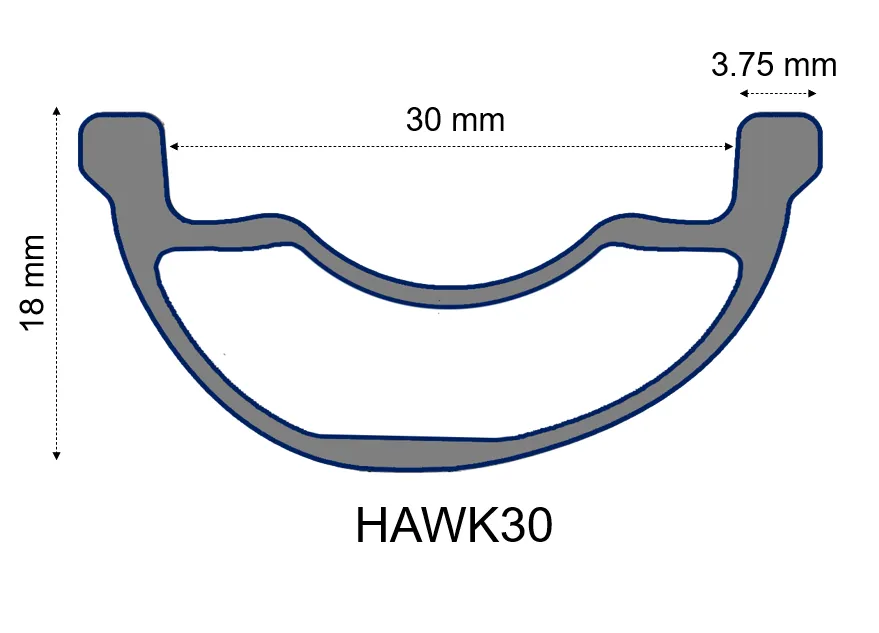 Berd HAWK30 Carbon Wheels