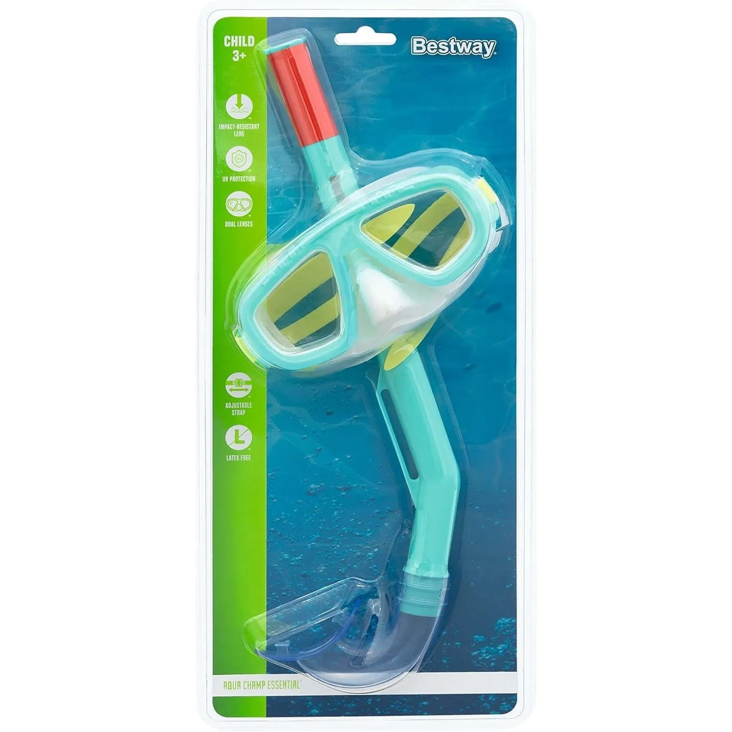 Bestway Aqua Champ Snorkel Swimming Mask [WS]