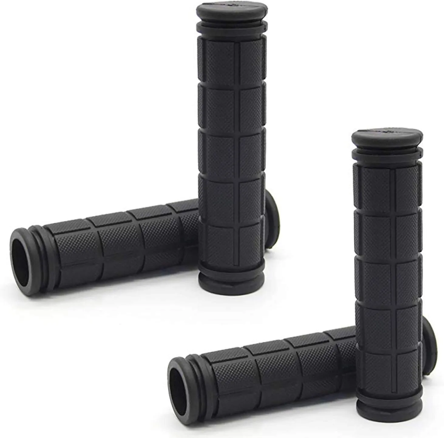 Bike Handlebar Grips, Non-Slip Rubber Bicycle Handle Bar Wraps for Kids Bikes(7 Colors)