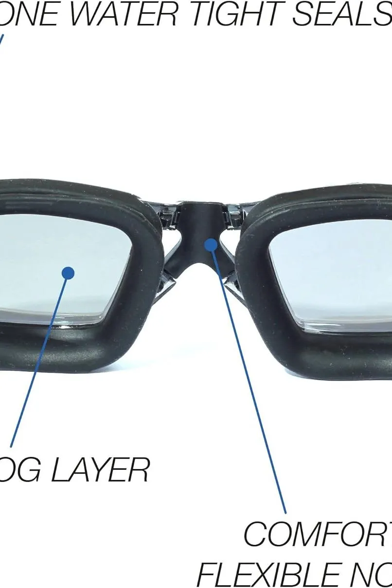 Black Swimming Goggles