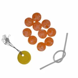 BnR Tackle Soft Beads | Creamsicle; 8 Mm