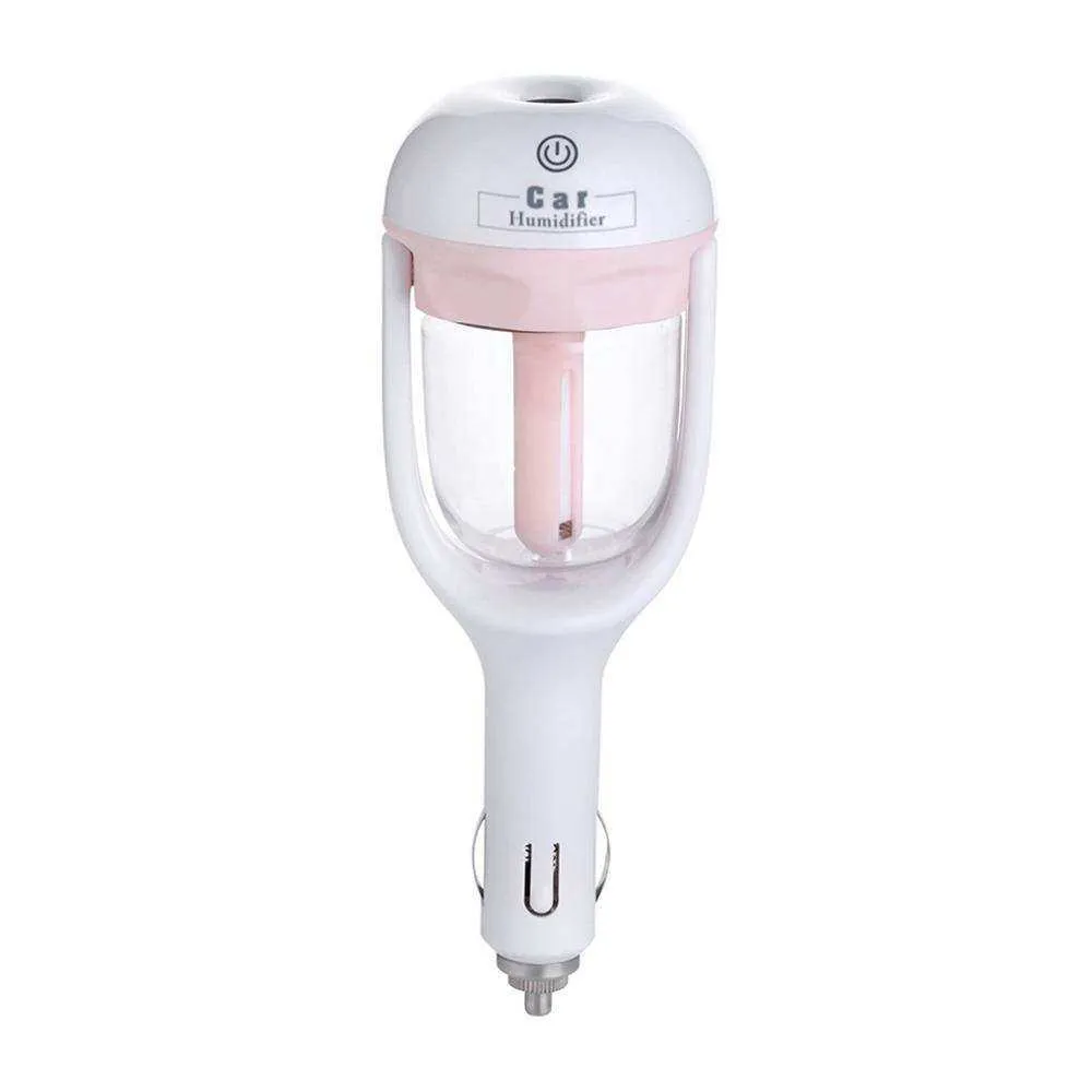 Car Humidifier Air Purifier Essential Oil Diffuser and Portable Auto Mist Maker
