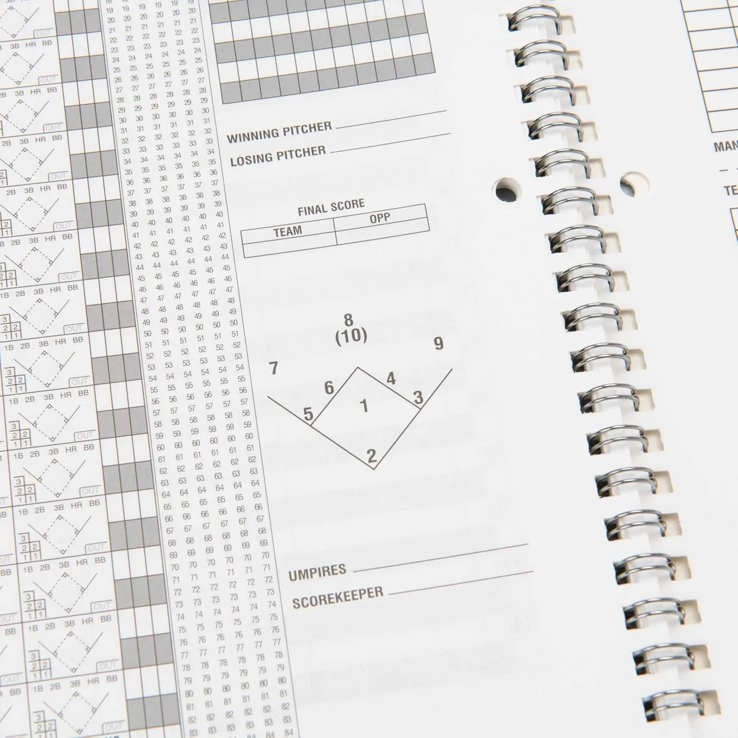 CHAMPROBaseball Score Book