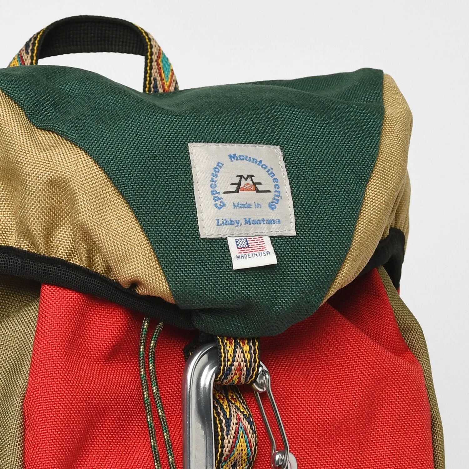 Epperson Mountaineering Medium Climb Pack, Forest Green / Barn Red