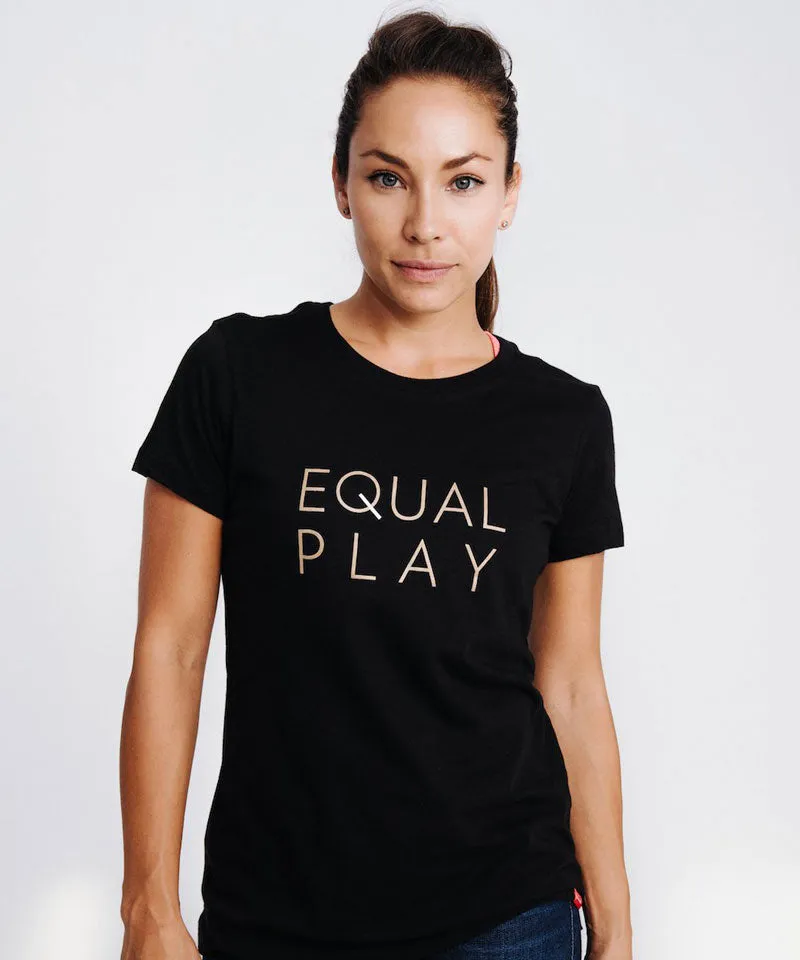 Equal Play Women's Soccer T Shirt