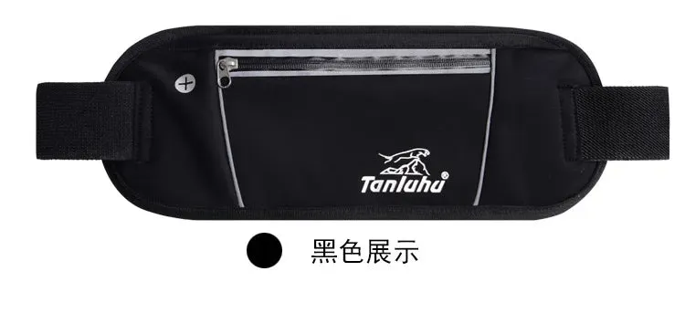 Fashionable outdoor sports waist bag ultra-thin, close fitting running mobile phone waist bag waterproof marathon equipment