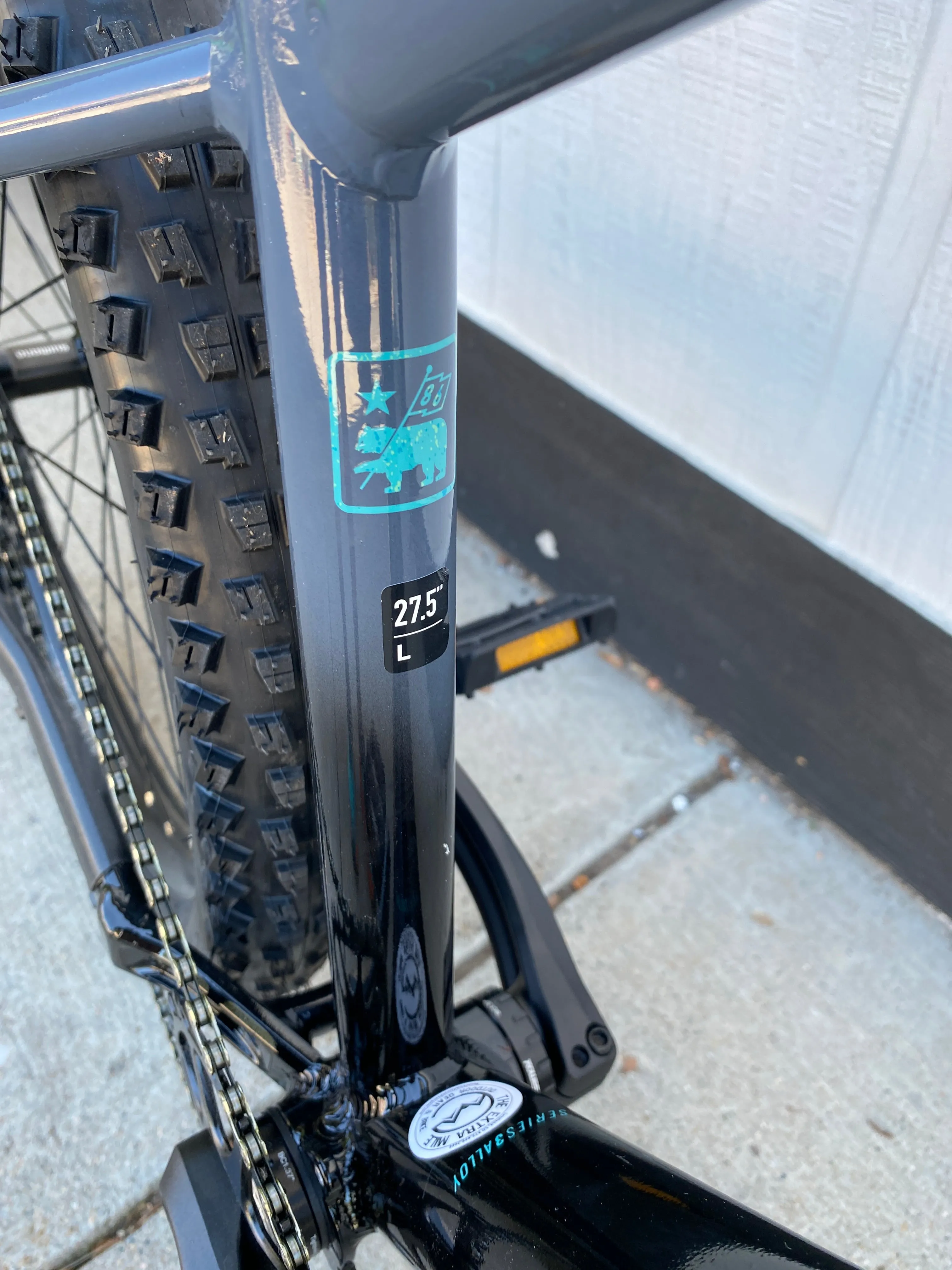 Marin San Quentin 2 Hardtail Mountain Bike, Black/Gray