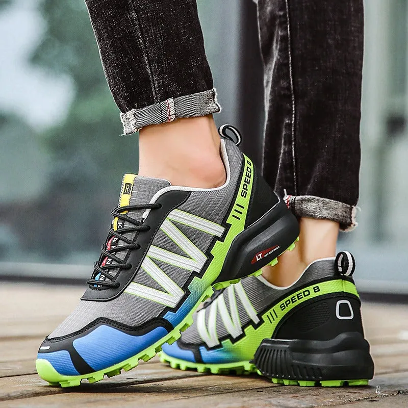 Men Bicycle shoes Outdoor hiking sneakers jogger man
