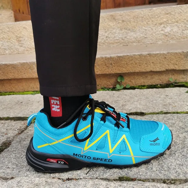 Men Bicycle shoes Outdoor hiking sneakers jogger man