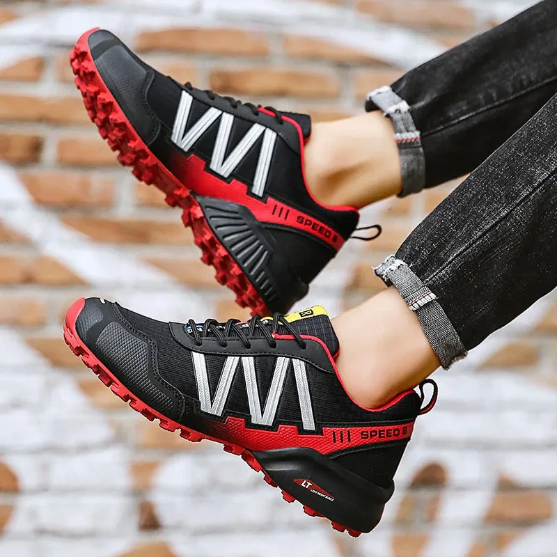 Men Bicycle shoes Outdoor hiking sneakers jogger man