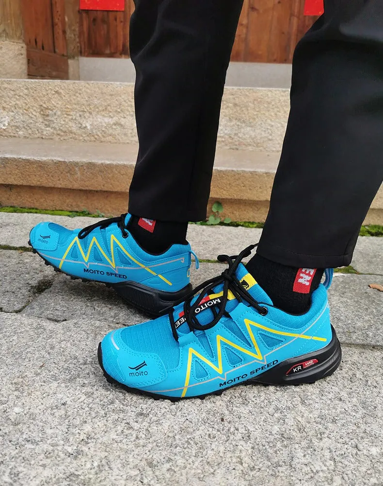 Men Bicycle shoes Outdoor hiking sneakers jogger man