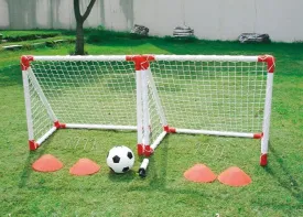 OUTDOOR PLAY 2 MINI SOCCER GOAL SET