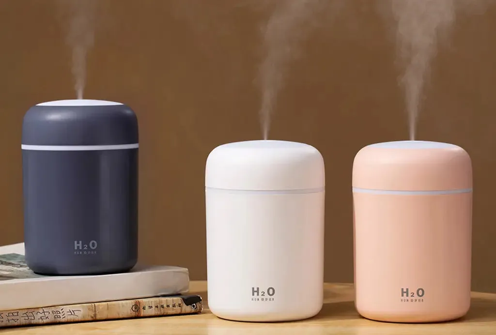 Portable Air Humidifier Aroma Essential Oil Diffuser for Car Home