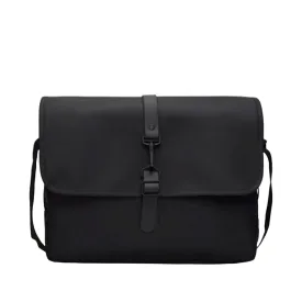 Rains Messenger Bag W3 in Black