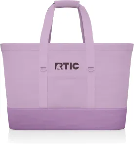 RTIC Everyday Insulated Tote Bag, Large Reusable Thermal Cooler with Zippered Top for Beach, Grocery, Shopping, 35 L Capacity