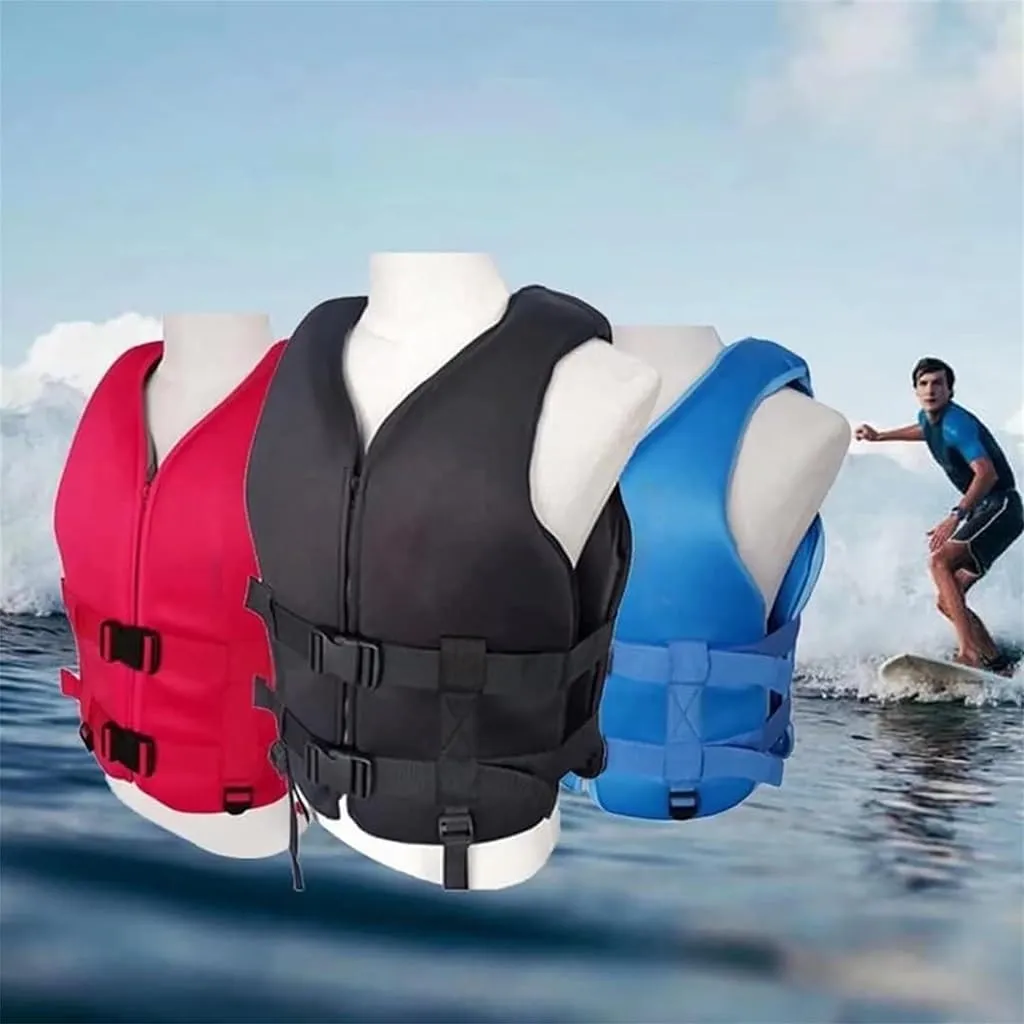 Swim Vest for Adults, High Buoyancy Swim Vest Women's/Men's Adjustable Safety Jacket,Buoyancy Aid Swim Kayak for Boating, Swimming, Watersports, YHYDLC-1