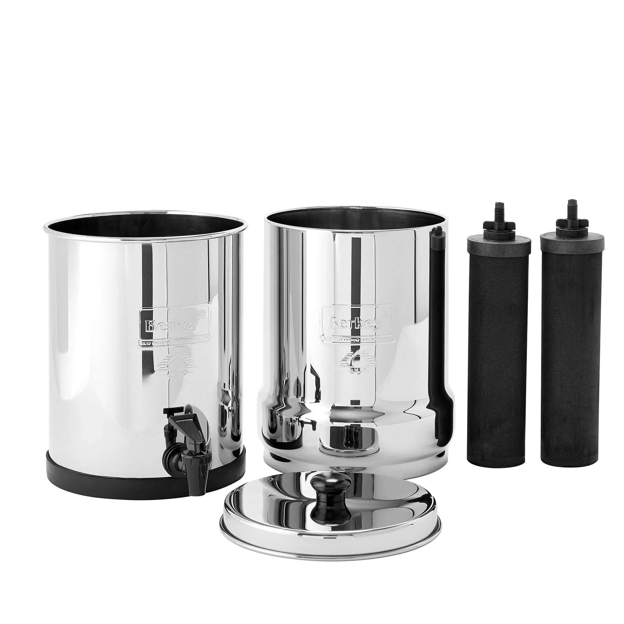 Travel Berkey Water Filter System 1.5 Gallon (5.7 liters) Capacity