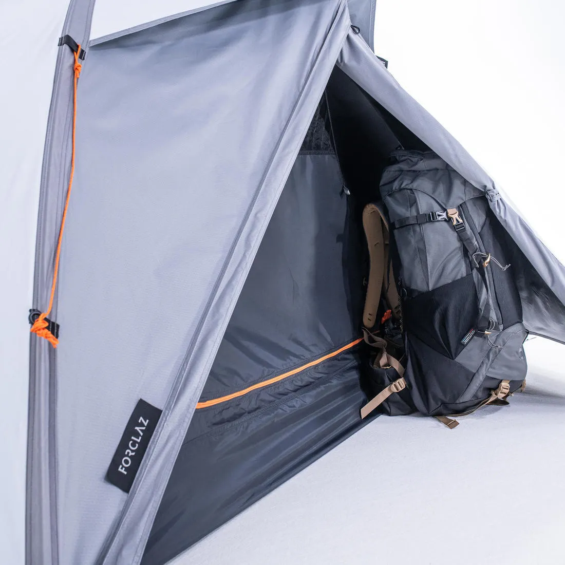 Trek 500 Fresh & Black Trekking Tent - 2 Person