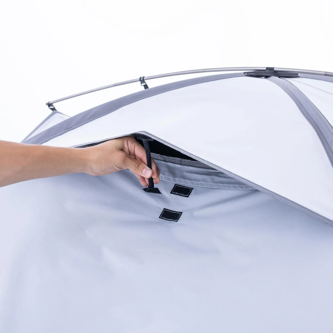 Trek 500 Fresh & Black Trekking Tent - 2 Person