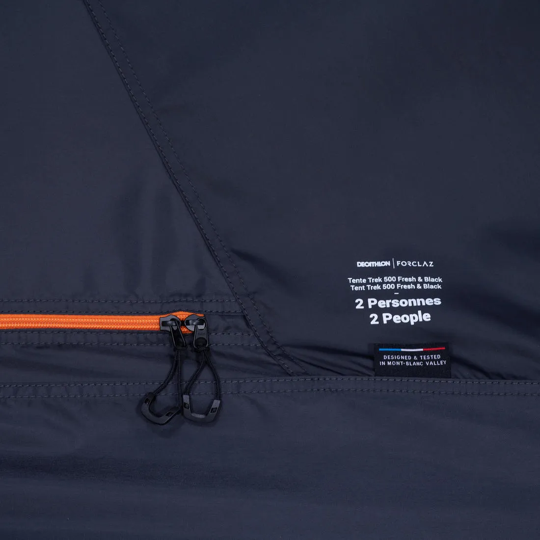 Trek 500 Fresh & Black Trekking Tent - 2 Person