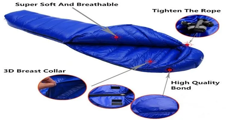 Ultracompact -5°C Mummy Shape Down Sleeping Bag