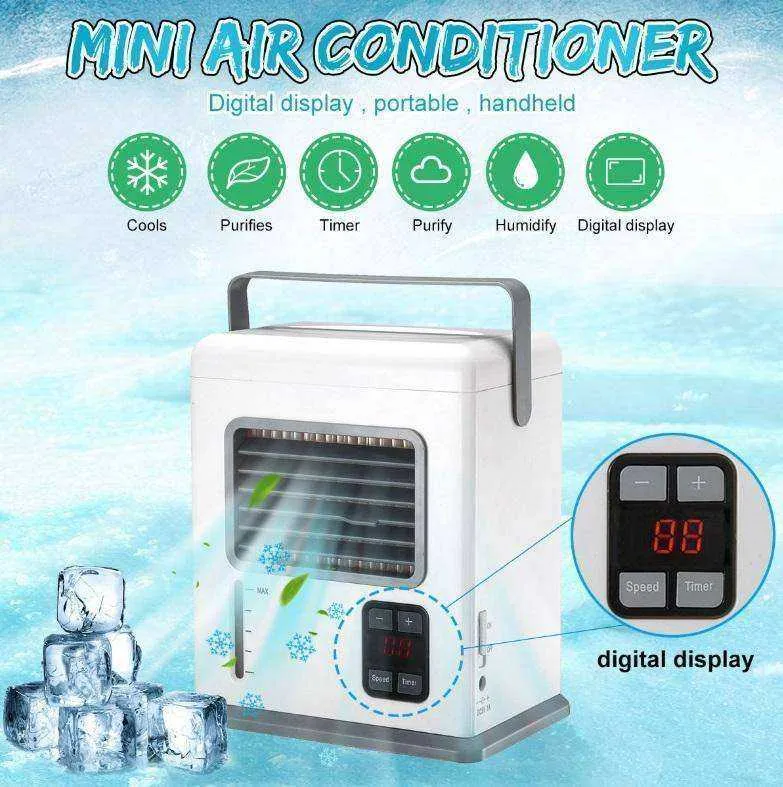 USB Air Conditioner Air Purifier and Humidifier