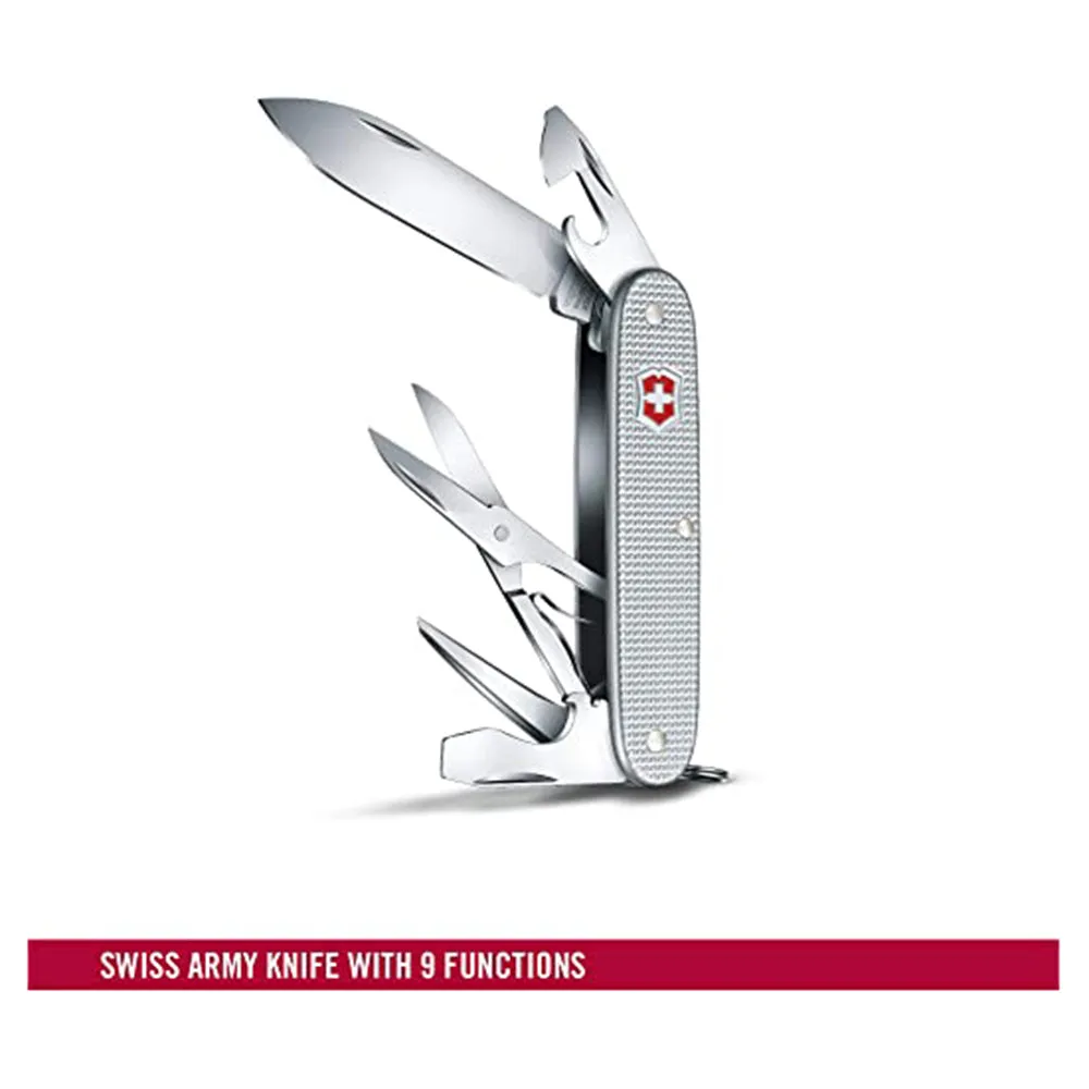 Victorinox Gray Pioneer X Alox Swiss Army Pocket Folding Knife - 0.8231.26