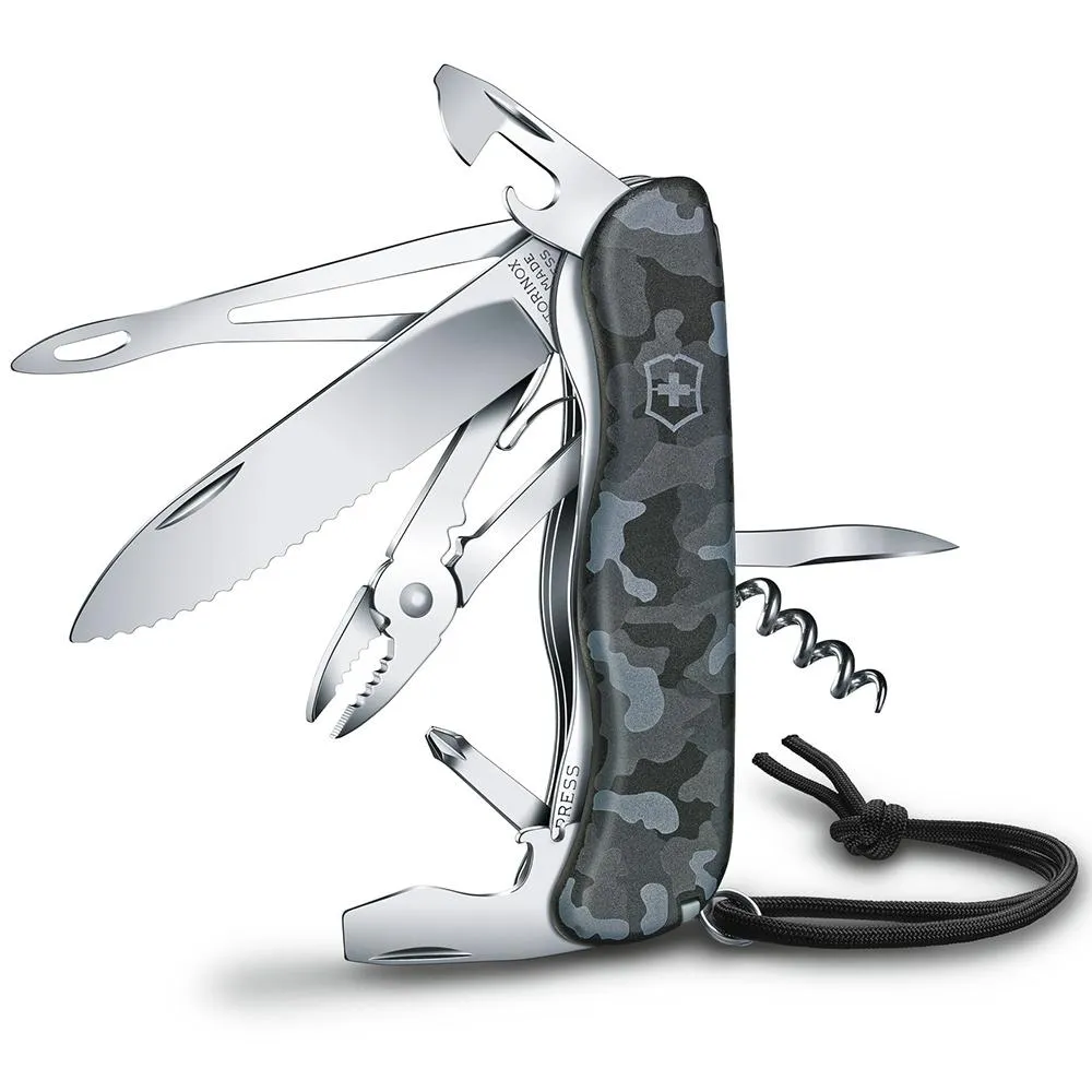 Victorinox Swiss Army Skipper Navy Camouflage Large Pocket Knife - 0.8593.W942